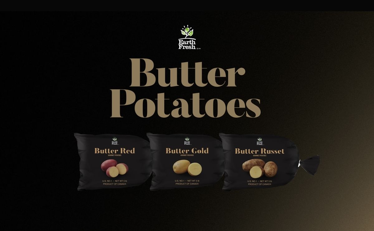 EarthFresh Butter Potatoes are now available on shelves across Canada, and are set to redefine taste, texture and versatility in the potato category.