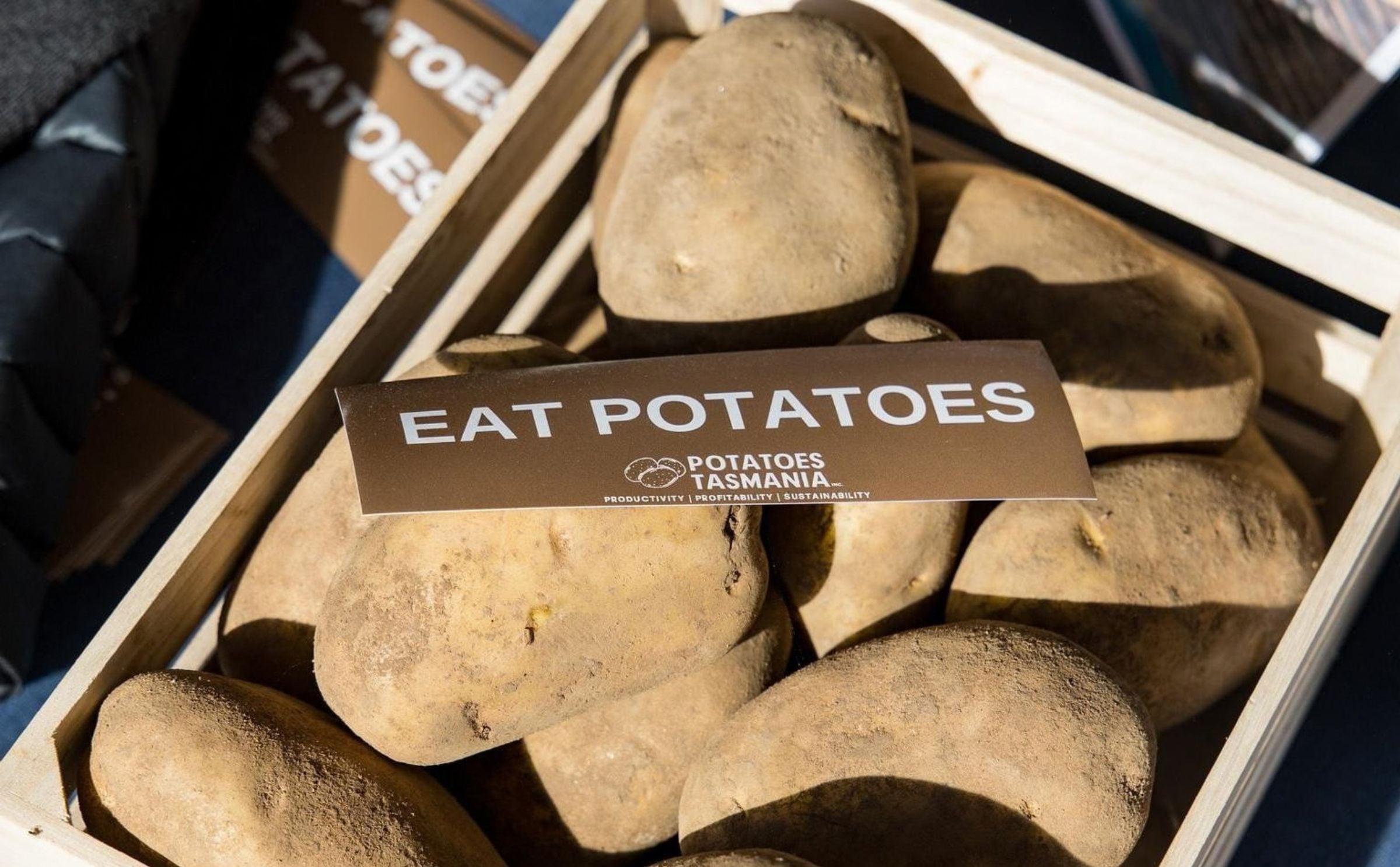 Tasmanian potatoes, representing the growers affected by McCain's proposed potato price reduction. (Courtesy: Pulse)