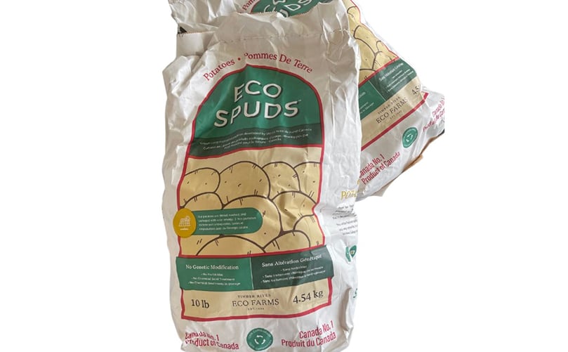 Same spuds, a new package timber-river-product