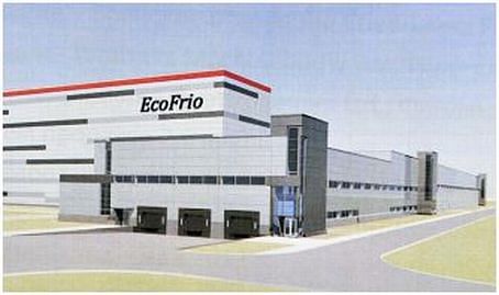 Artist impression of the EcoFrio Potato Processing factory 