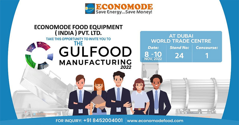 Economode invitation to Gulfood Manufacturing 2022