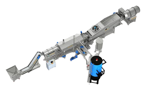 Economode Pellet Frying Line Economode Pellet Frying Line