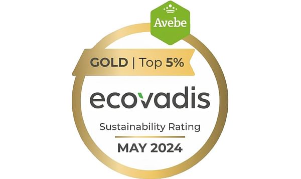 Avebe Earns Gold EcoVadis Score, placing the company among the Top 5% in Sustainability