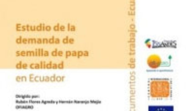  Carátula del estudio sobre semilla de calidad en Ecuador
