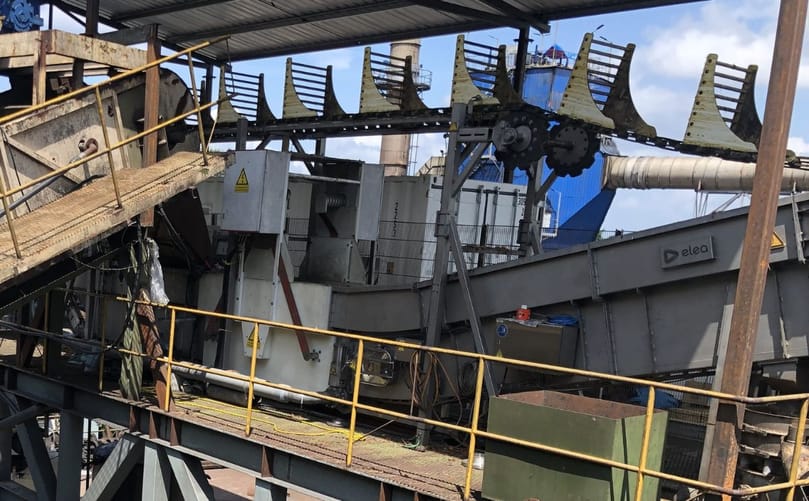 Elea PEF system installed in an industrial processing facility