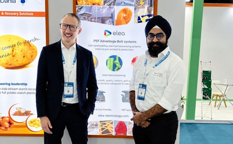 ELEA partner Kiron Food Processing Technologies will showcase PEF technology at Anuga FoodTec India, highlighting benefits for potato chip and French fry production, including efficiency, product quality and sustainability ELEA partner Kiron Food Processing Technologies will showcase PEF technology at Anuga FoodTec India, highlighting benefits for potato chip and French fry production, including efficiency, product quality and sustainability