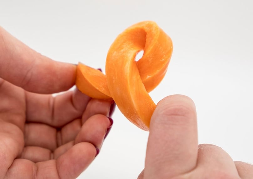 PEF-treated Sweet Potato strip