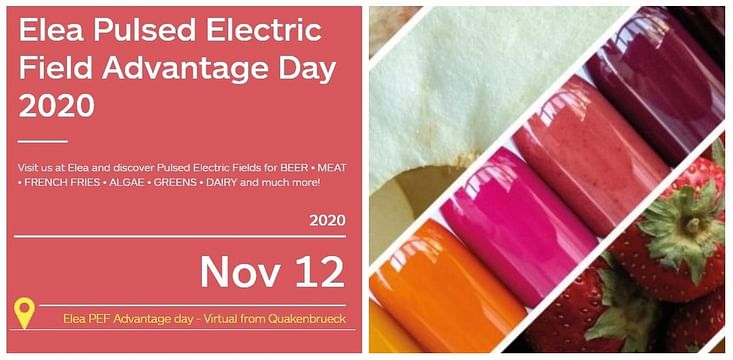 Elea Pulsed Electric Field (PEF) Advantage Day 2020
