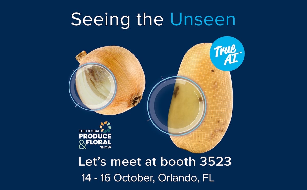 Ellips to showcase AI-powered potato and onion grading solutions at the Global Produce & Floral Show 2026 in Orlando, highlighting automated sorting, quality control and labor-saving technology.