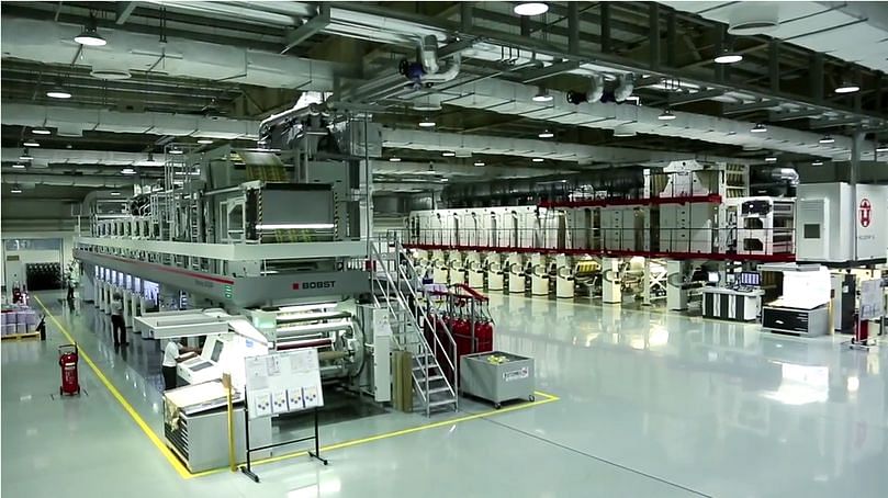 Video presentation of Emirates Printing Press for flexible packaging capabilities