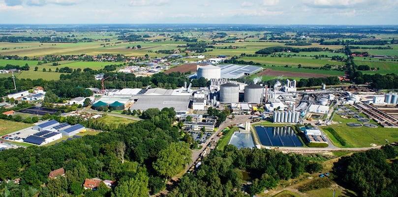 Emsland Staerke's main production facility and head office in Emlichheim Emsland Staerke's main production facility and head office in Emlichheim