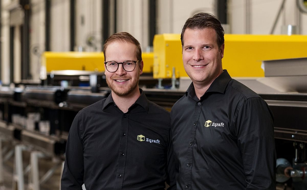 Jouke Aalvanger en Leon Vaandrager leiden de ontwikkeling van de Eqrader™ optische sorteermachine voor aardappelen Jouke Aalvanger en Leon Vaandrager leiden de ontwikkeling van de Eqrader™ optische sorteermachine voor aardappelen