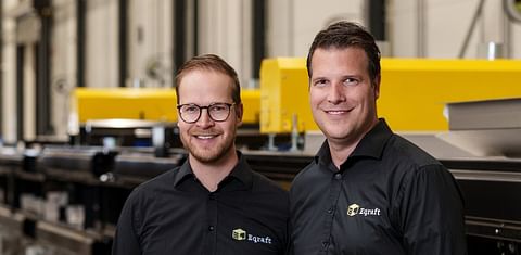 Jouke Aalvanger and Leon Vaandrager, leading the development of the Eqrader™ optical sorting machine for potatoes Jouke Aalvanger and Leon Vaandrager, leading the development of the Eqrader™ optical sorting machine for potatoes
