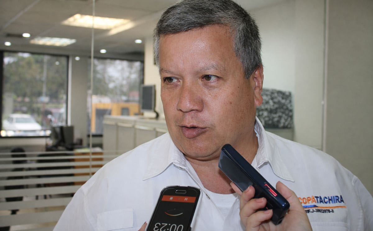 Gerson Pabón, director de hortalizas de Fedeagro