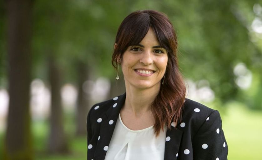 La ingeniera Ainara López Maestresalas, nueva doctora por la Universidad Pública de Navarra.