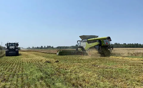 Estonian farmers start cereal, potato harvest Estonian farmers start cereal, potato harvest