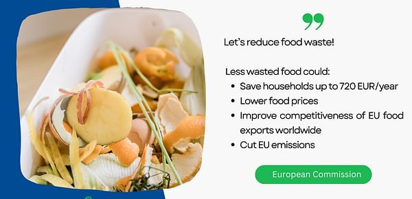 EU Commission publishes legally binding food waste reduction targets for 2030