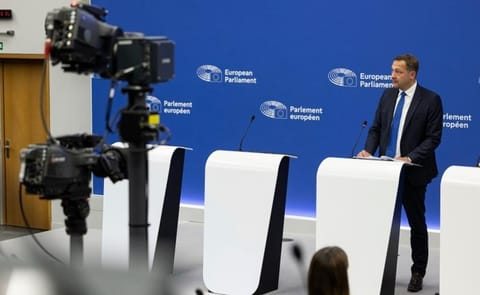 Christophe Hansen speaks during a press briefing in Brussels as the European Commission announces its Fertiliser Action Plan to strengthen Europe’s food security, support farmers, and expand sustainable fertiliser production. Christophe Hansen speaks during a press briefing in Brussels as the European Commission announces its Fertiliser Action Plan to strengthen Europe’s food security, support farmers, and expand sustainable fertiliser production.