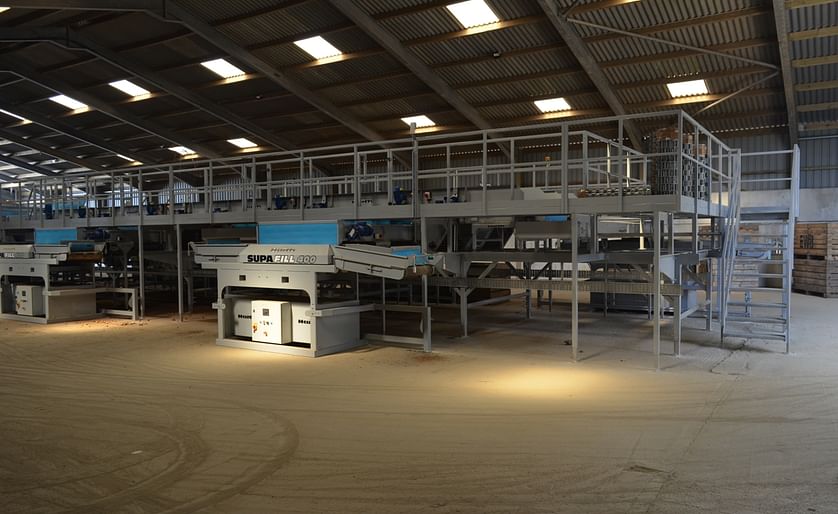 UK Potato Farmer E W Button & Son invests in Haith grading facility for its early season and ware potatoes