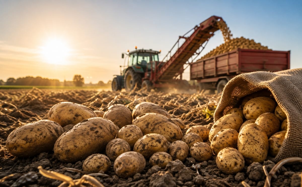 Extreme heat and drought leave Belgian potato fields with smaller tubers, raising concerns over supplies for the country’s world-leading frozen fries industry.