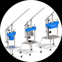 Manual slice and wedge cutter F-1000