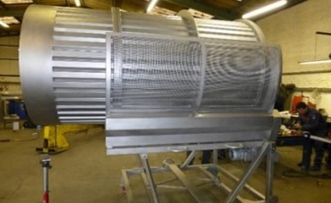 Fabcon Food Systems - Seasoning and Coating Drums Fabcon Food Systems - Seasoning and Coating Drums