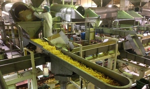 Fabcon Food Systems - E-MOTION Vibratory Conveyor Fabcon Food Systems - E-MOTION Vibratory Conveyor