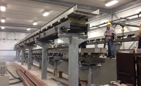 Fabcon Food Systems - FREEDOM Vibratory Conveyor Fabcon Food Systems - FREEDOM Vibratory Conveyor