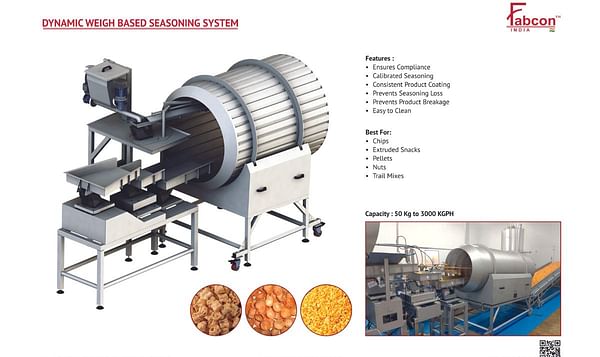 Fabcon's Dynamic Weigh based Seasoning system