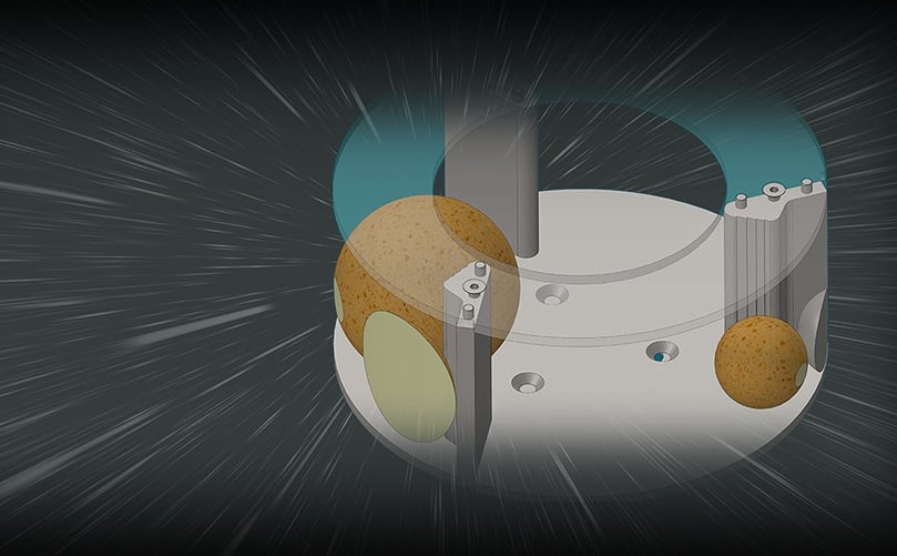 The DualStage impeller allows two potatoes to be sliced simultaneously! The DualStage impeller allows two potatoes to be sliced simultaneously!