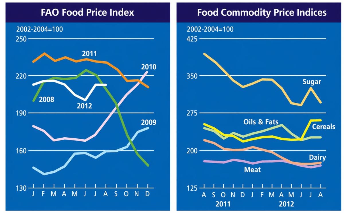 FAO Food price index August 2012 FAO Food price index August 2012