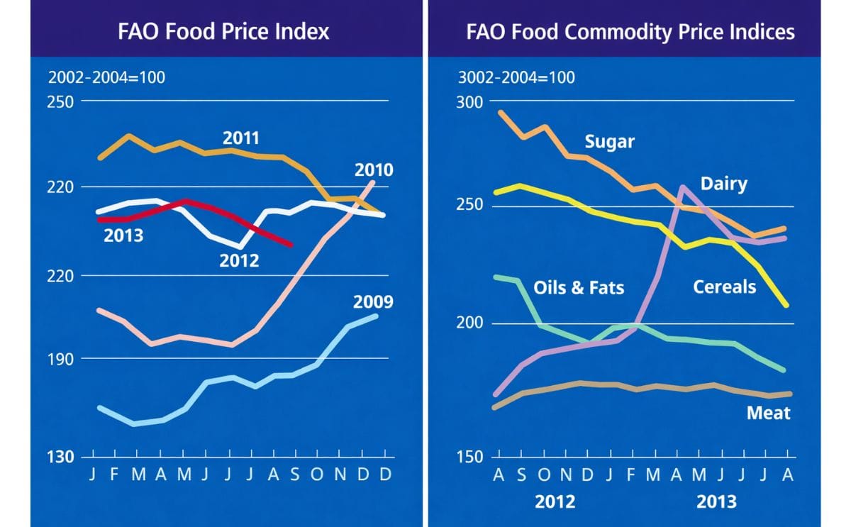 World Food Prices continue to fall