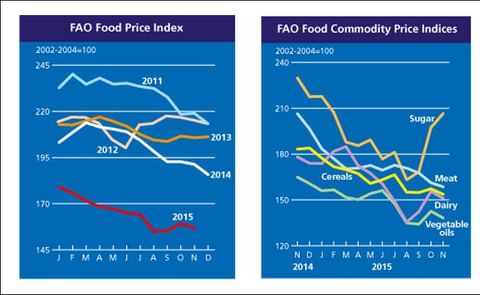 FAO Food Price Index resumed fall in November after a spike in October FAO Food Price Index resumed fall in November after a spike in October