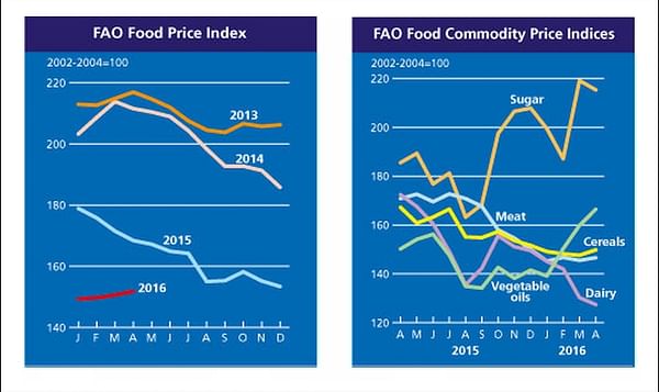 Food prices continue slow upward trend