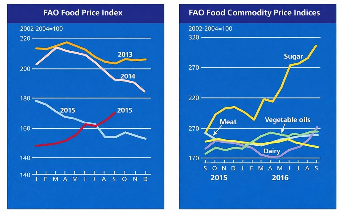 Global Food Prices continue to go up in September Global Food Prices continue to go up in September