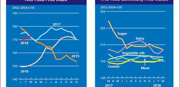 FAO Food Price Index rises for the second consecutive month
