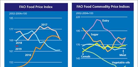 The FAO Food Price Index started the new year on firmer ground