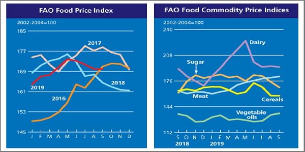 FAO Food Price Index held steady in September, remaining above last year&#039;s level