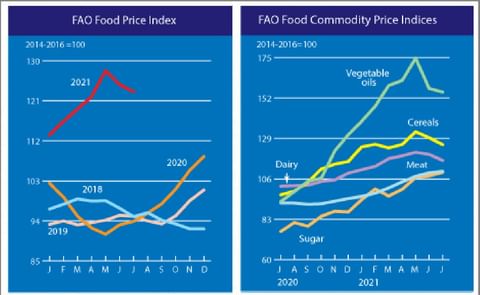 The FAO Food Price Index fell again in July The FAO Food Price Index fell again in July