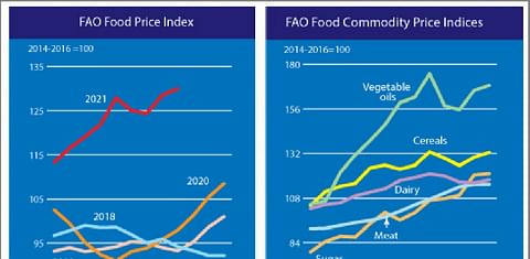 The FAO Food Price Index rose further in September.