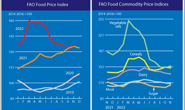 FAO Food Price Index Dec 2022