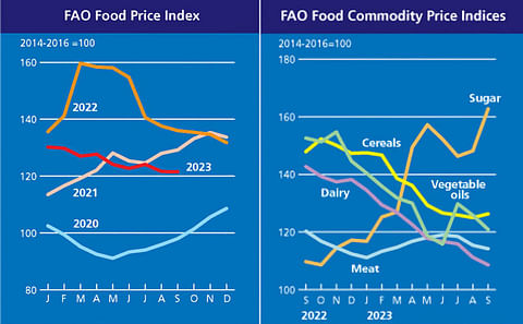 FAO Food Price Index virtually unchanged in September