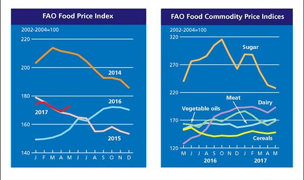 FAO Food Price Index rebounds in May