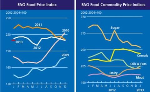 The FAO Food Price Index remaining steady The FAO Food Price Index remaining steady