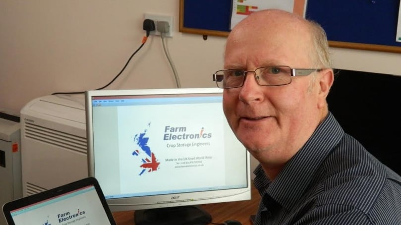 Tim Dudfield, managing director of Farm Electronics Tim Dudfield, managing director of Farm Electronics