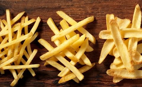 A selection of the different types of french fries offered by the Dutch Potato Processor Farm Frites A selection of the different types of french fries offered by the Dutch Potato Processor Farm Frites