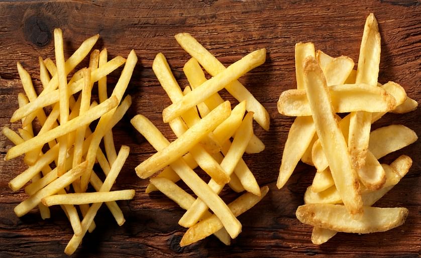 A selection of the different types of french fries offered by the Dutch Potato Processor Farm Frites 