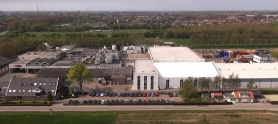 Brief aerial video impression of the Farm Frites Oudenhoorn potato processing complex (taken by a drone)