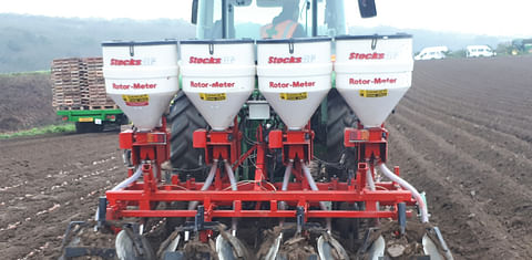 Stocks AG's Rotor Meter saves the Jersey Royal company GBP 300,000 (USD 330,000) through targeted fertiliser application