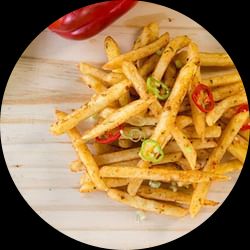 Fiery Fries - Masala Coated Fries